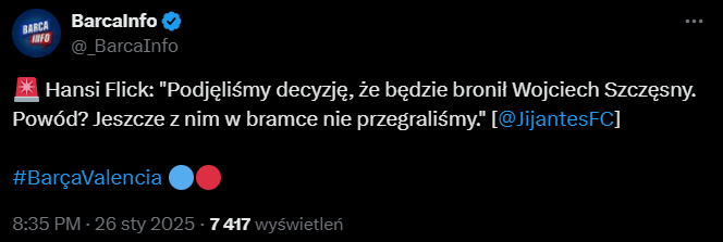 Hansi Flick zdradza POWÓD przez który GRA SZCZĘSNY!